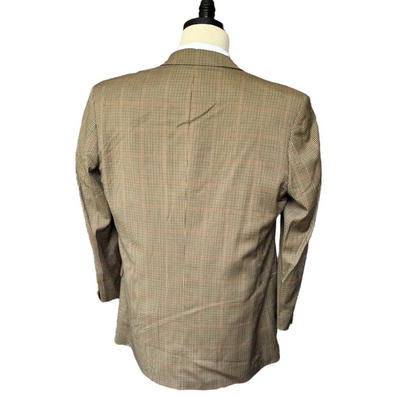Hugo Boss vintage Corleone check plaid Vitale Barberis Caronico wool blazer | 42 - Picture 3 of 15
